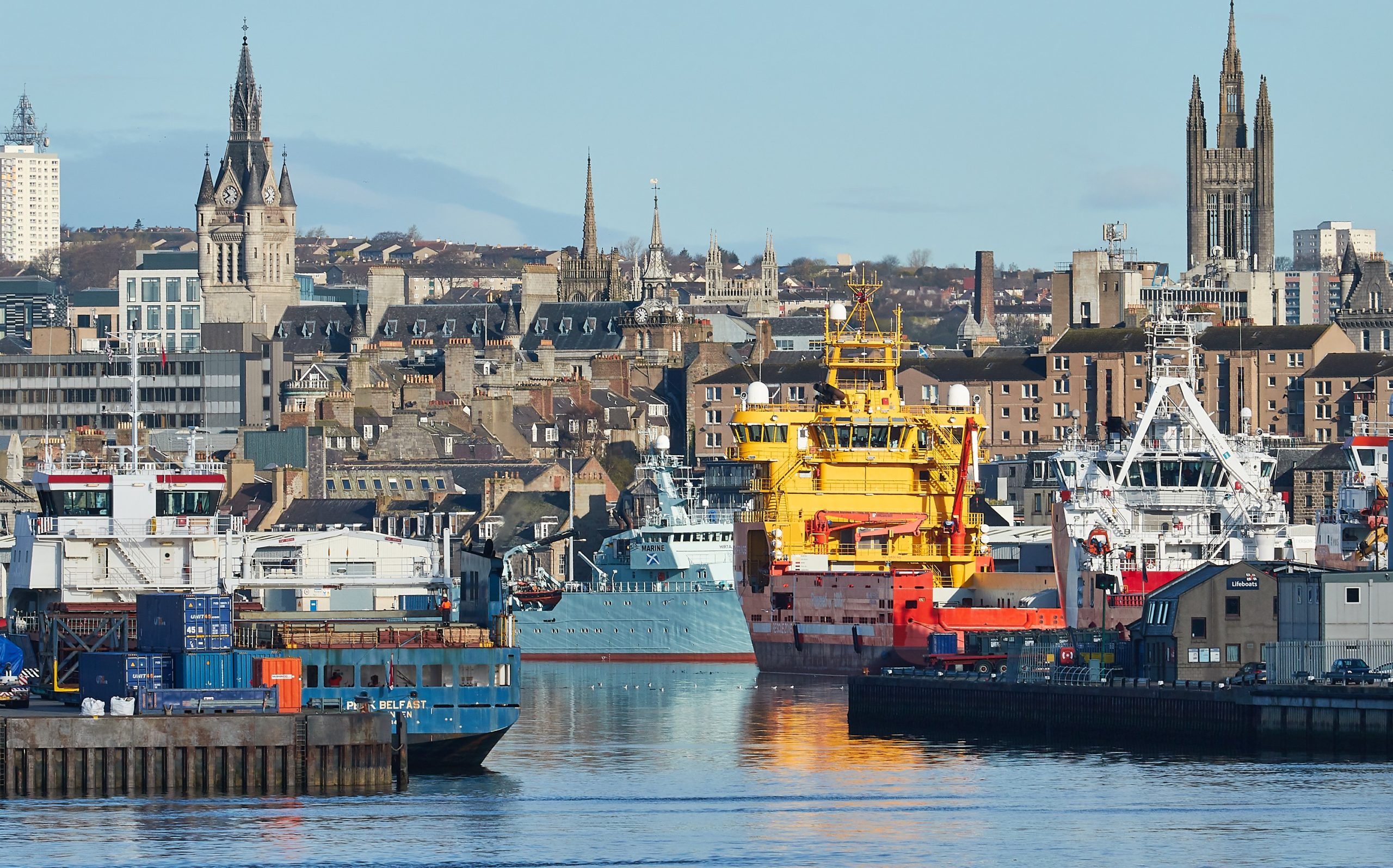 Aberdeen Harbour receives green funding for blueprint shore power ...